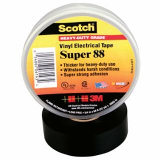 3M06143 3/4 X 66 FT 8.5 MIL SUPER 88+ VINYL ELECTRICAL TAPE