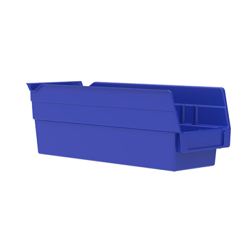 AKR30120B 11 5/8" X 4 1/8' X 4" SHELF BIN BLUE