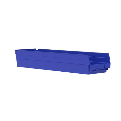 AKR30164B 23 5/8 X 6 5/8 SHELF BIN BLUE