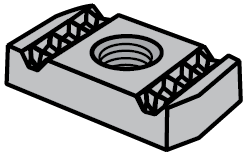 BLN228WO 3/8-16 STRUT NUT GALVANIZED