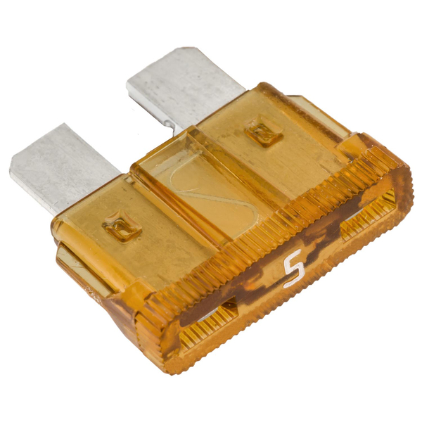 AUV12536 5 AMP TAN ATC BLADE FUSE 5/PK