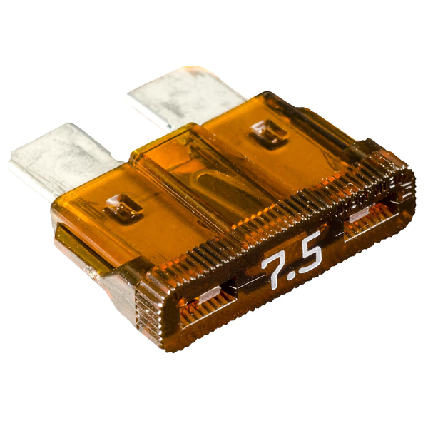 AUV12537 7.5 AMP ATC BLADE FUSE 5/PK