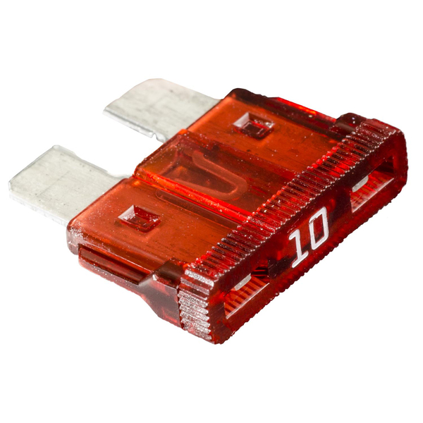 AUV12538 10 AMP RED ATC BLADE FUSE 5/PK