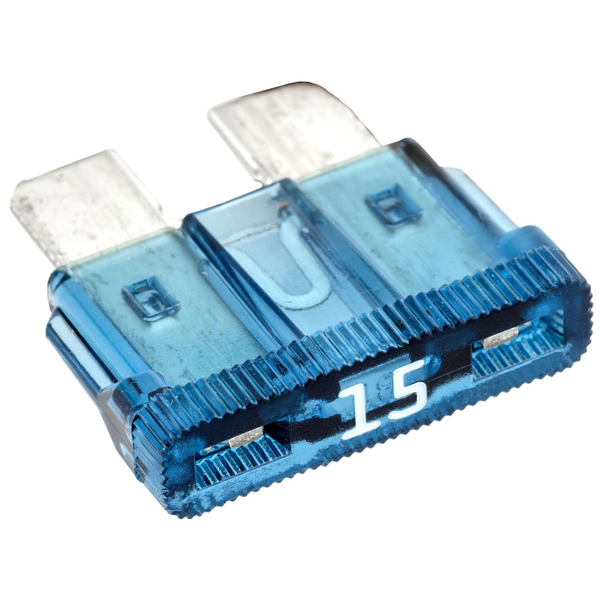 AUV12539 15 AMP BLUE ATC BLADE FUSE 5/PK