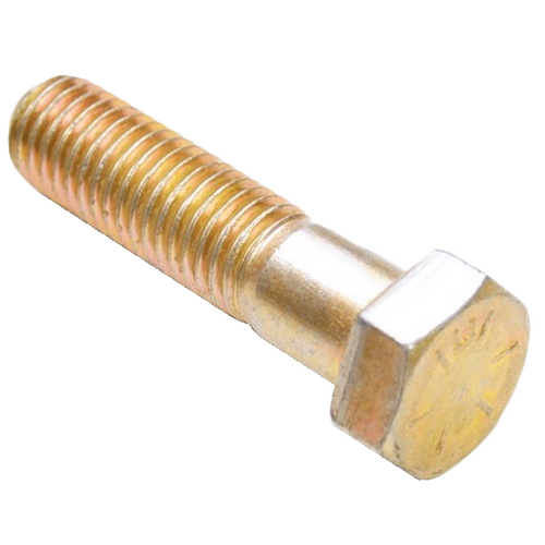 37C400HCS8Z 3/8-16 X 4 HEX CAP SCREW GRADE 8 YELLOW ZINC PLATED