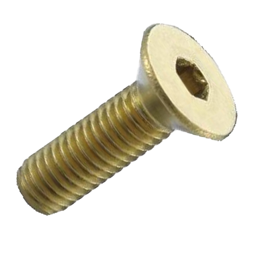 37C75KFCB 3/8-16 X 3/4 FLAT HEAD SOCKET CAP SCREW BRASS