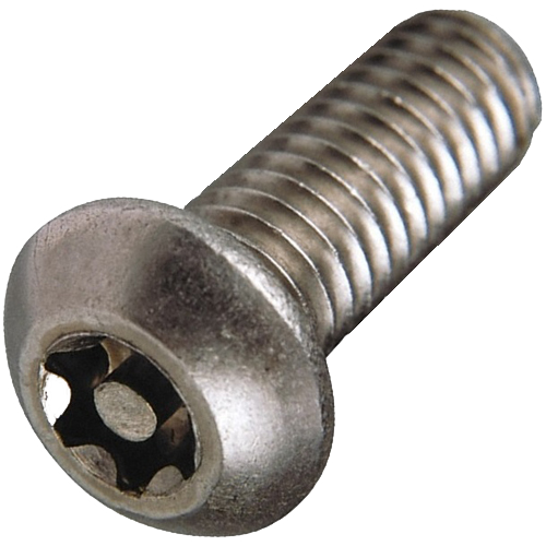 6C150KTBS/TP 6-32 X 1 1/2 TORX BUTTON HEAD SOCKET CAP SCREW SS TAMPER PROOF