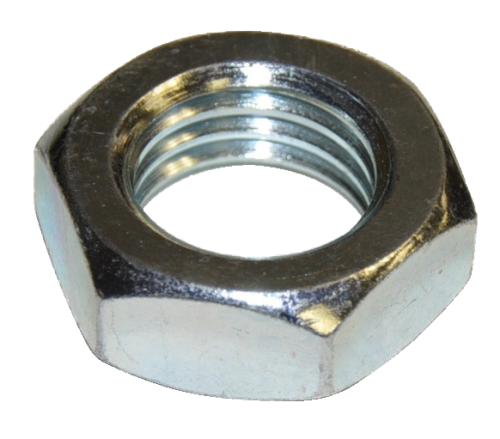 .5CNFJZ M5-.8 UNC HEX JAM NUT CLASS 4 ZINC PLATED