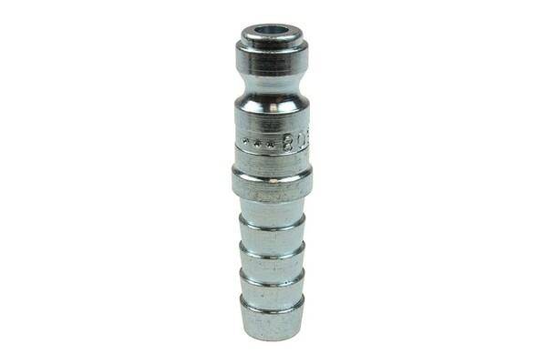 COI1608 1/4" BODY X 3/8" BARB STEEL PLATED AUTOMOTIVE HOSE PLUG