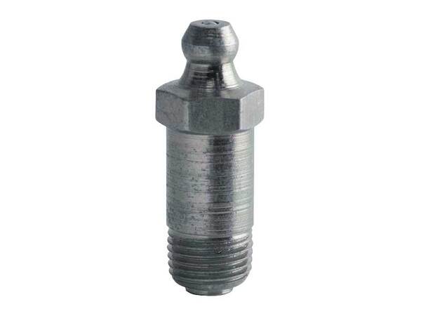 COR667 1/8-27 NPT STRAIGHT GREASE FITTING 1 1/4 LONG