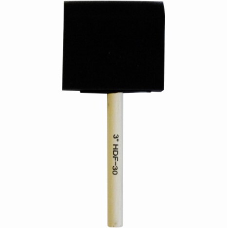 COT251887 3" X 2 7/16" LONG HIGH DENSITY FOAM PAINT BRUSH
