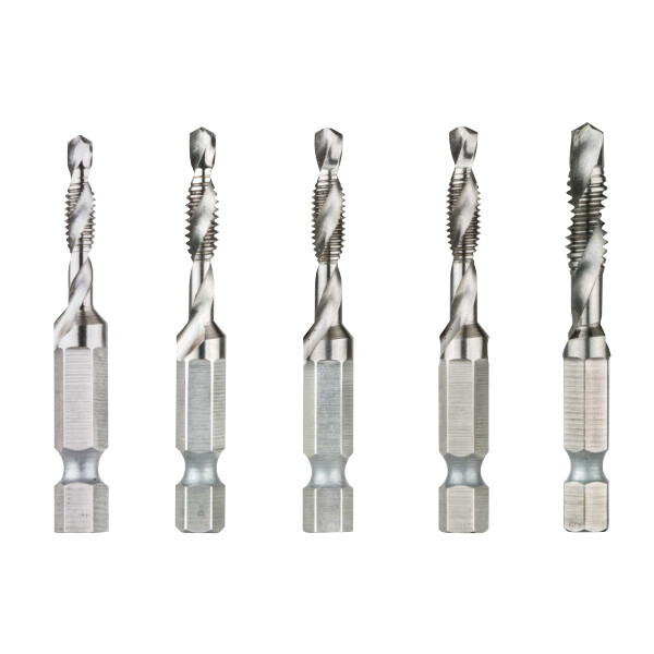 DEWDWADT5SET 5PC DRILL TAP SET