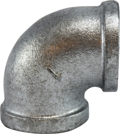 EL90X012G 1/8" GALVANIZED MI 90º PIPE ELBOW 150#