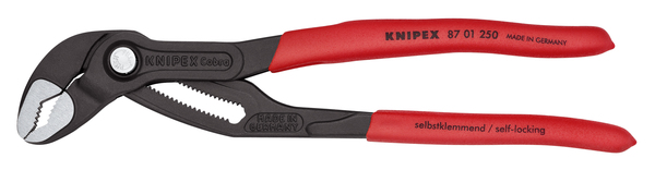 KNI8701-250 COBRA WATER PUMP PLIER 10" WITH 2" CAPACITY