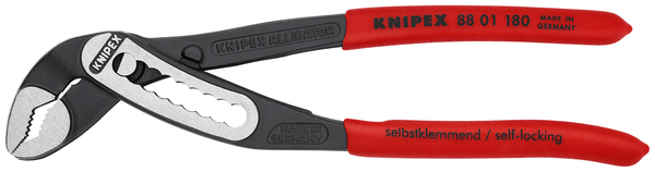 KNI8801-180 ALLIGATOR WATER PUMP PLIER 7" WITH 1 1/2" CAPACITY