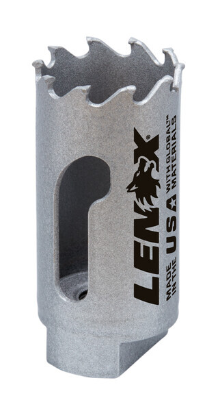 LEN18CT 1 1/8" CARBIDE TIPPED HOLE SAW