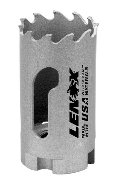 LEN20CT 1 1/4" CARBIDE TIPPED HOLE SAW