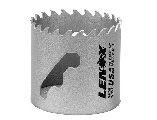 LEN38CT 2 3/8" CARBIDE TIPPED HOLE SAW