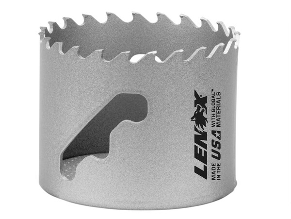 LEN40CT 2 1/2" CARBIDE TIPPED HOLE SAW