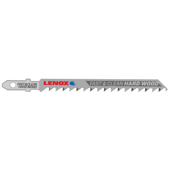 LENF456S 4" X 6TPI T-SHANK BI-METAL JIG SAW BLADE FAST WOOD - 5/PK