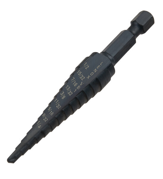 LENVB1 #1 VARI-BIT 13 STEP DRILL 1/8"-1/2"