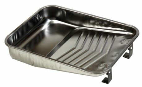 LINRM400 9" METAL PAINT TRAY (OVERALL 11 1/4" X 15 1/4" X 2")