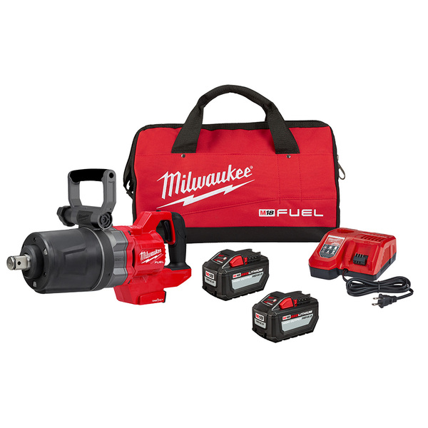 MIL2868-22HD M18 FUEL 1" D-HANDLE HIGH TORQUE IMPACT WRENCH WITH ONE-KEY™ KIT