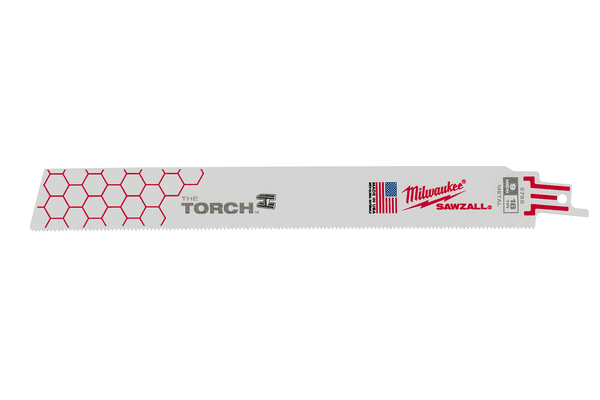 MIL48-00-5788 9" 18TPI BI-METAL THE TORCH SAWZALL® BLADE 5/PK