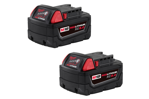 MIL48-11-1852 M18 REDLITHIUM XC5.0 EXTENDED CAPACITY BATTERY 2/PK