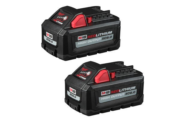 MIL48-11-1862 M18 REDLITHIUM HIGH OUTPUT XC6.0 BATTERY 2/PK