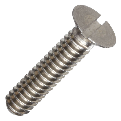 4C50MSFS 4-40 X 1/2 SLOTTED FLAT HEAD MACHINE SCREW SS