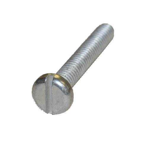 12C75MSPZ 12-24 X 3/4 SLOTTED PAN HEAD MACHINE SCREW ZINC PLATED