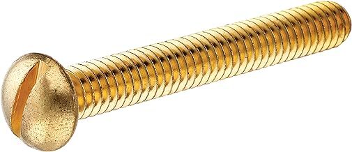 6C75MSRB 6-32 X 3/4 SLOTTED ROUND HEAD MACHINE SCREW BRASS