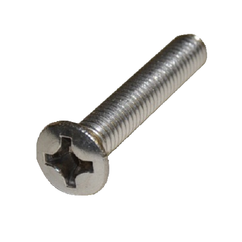 8C62MXO3 8-32 X 5/8 PHILLIPS OVAL MACHINE SCREW 316 SS