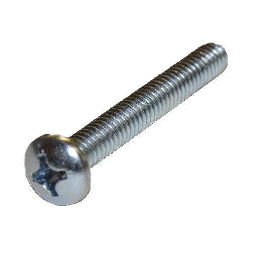 6C62MXPZ 6-32 X 5/8 PHILLIPS PAN HEAD MACHINE SCREW ZINC PLATED