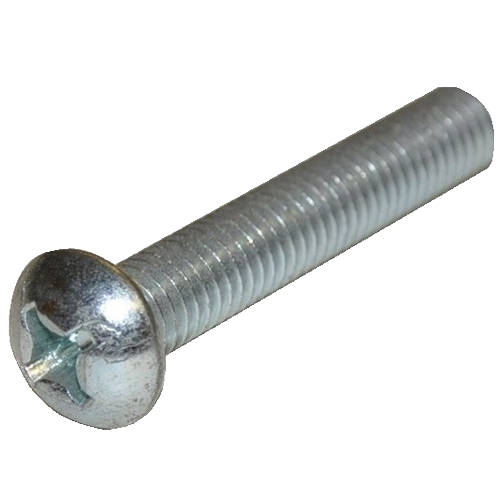 6C75MXRZ 6-32 X 3/4 PHILLIPS ROUND HEAD MACHINE SCREW ZINC PLATED