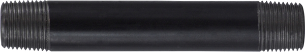 NIP037X200 3/8" X 2" BLACK PIPE NIPPLE SCH 40