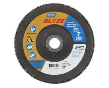 NOR66261183495 7" X 7/8" R980P TYPE 29 40Y FLAP DISC