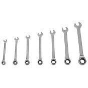 PERW1089 7PC METRIC RATCHETING COMBINATION WRENCH SET - 12 POINT