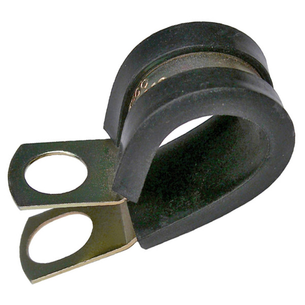 PICO7518A 3/4 RUBBER INSULATED  CLAMPS WITH 3/8 MOUNTING HOLE - 100PK