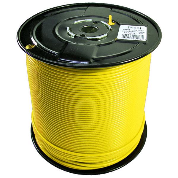 PICO81142A 14 AWG YELLOW PRIMARY WIRE 1000' ROLL