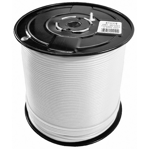 PICO81147A 14 AWG WHITE PRIMARY WIRE 1000' ROLL