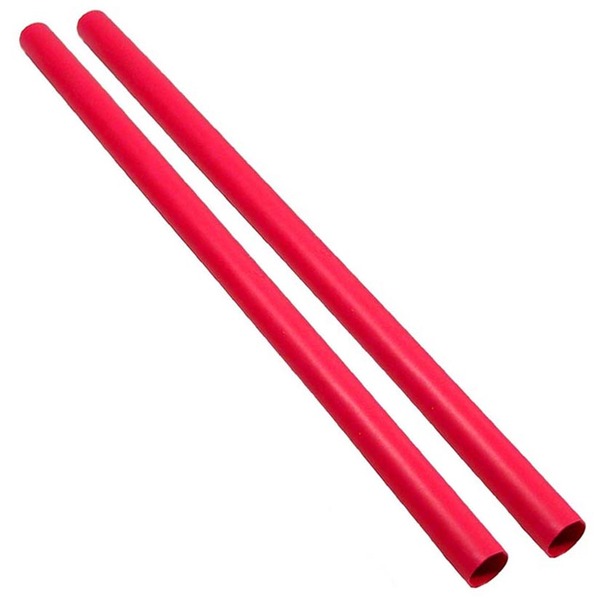 PICO8251C 3/16 X 6 RED SINGLE WALL SHRINK TUBING 4/PK