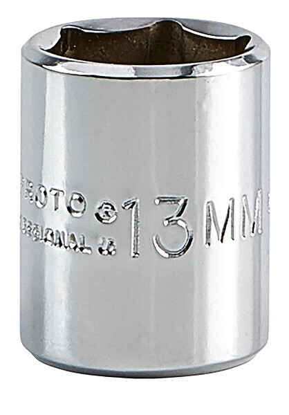 PROJ4713M 1/4 DRIVE 13MM SOCKET - 6 POINT