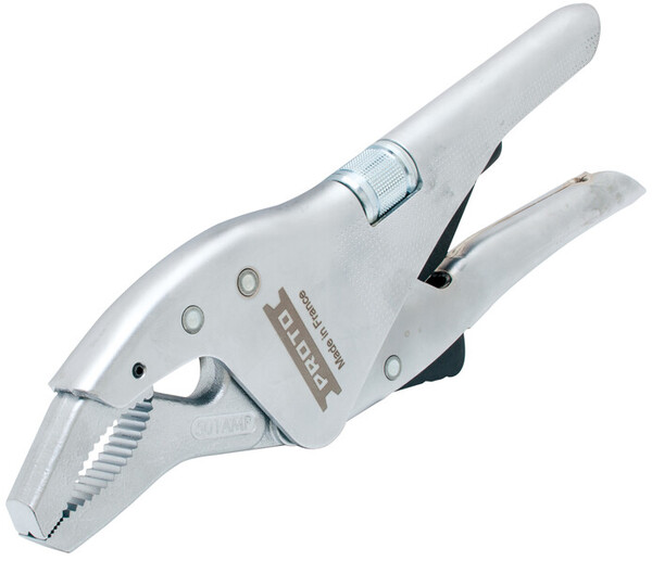 PROJ501AMP 5-POSITION LOCKING PLIERS MONO POSITION WITH LONG NOSE JAW 3 11/64" L X 43/64" W