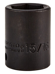 PROJ7430H 1/2 DRIVE IMPACT SOCKET 15/16 - 6 POINT