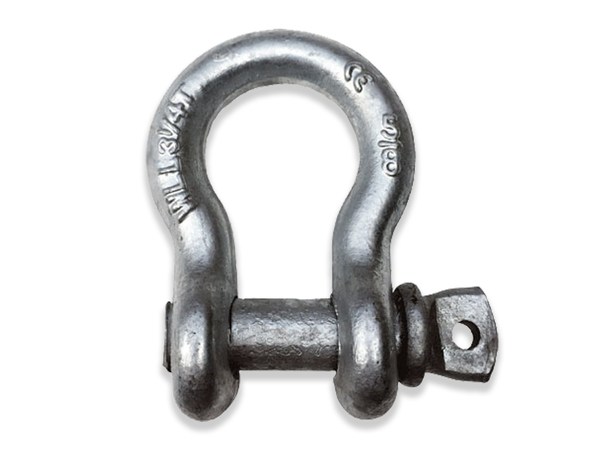 25NSPAG 1/4" SCREW PIN ANCHOR SHACKLE HDG