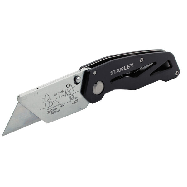 STA10-855 STANLEY FOLDING UTILITY KNIFE