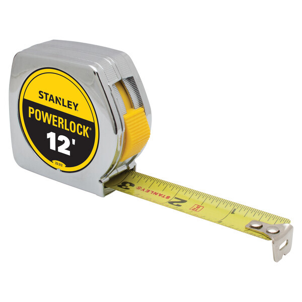 STA33-312 12FT X 3/4" POWERLOCK TAPE MEASURE