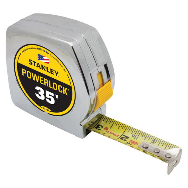 STA33-835 35FT X 1" POWERLOCK TAPE MEASURE